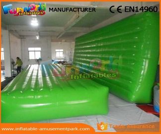 Jumping Inflatable Gym Airtrick 0.55 MM PVC Tarpaulin Mat Inflatable Tumble Mat