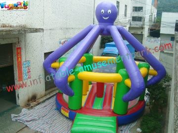 Kids Funny Inflatables Bouncy Castles , Inflatable Jumper House With CE / EN14960