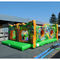 Animals Playground Jungle Commercial Bouncy Castles Durable 0.55mm PVC Tarpaulin Material