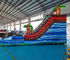 Colorful 18OZ PVC Outdoor Inflatable Water Slides For Public