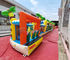 EN71 Long Amusement Park Inflatable Bounce House Combo