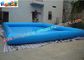 Customized Commercial Grade Blue PVC Tarpaulin Outdoor Inflatable Water Pools