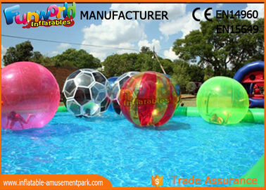 PVC Inflatable Water Walking Ball / Multi - Function Inflatable Water Toys